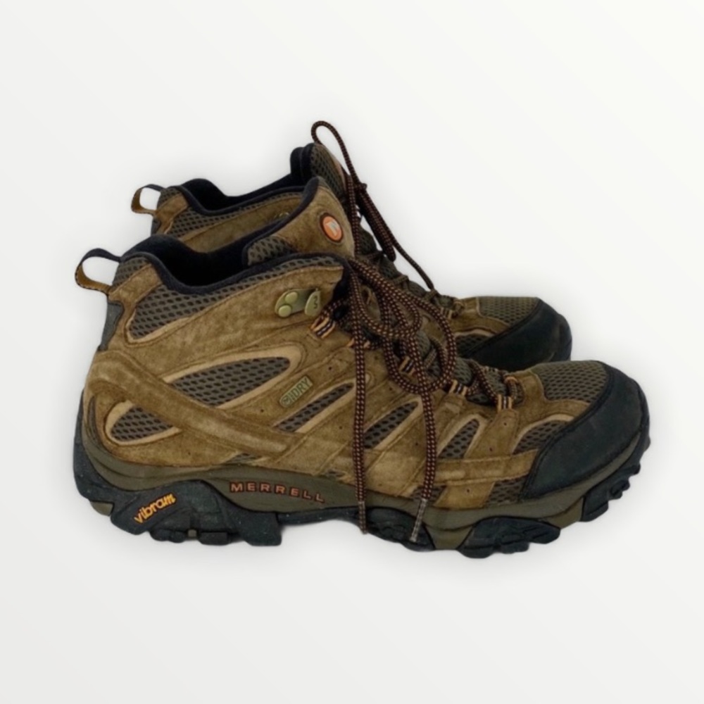 Merrell Waterproof Hiking Boots Suede Size 11